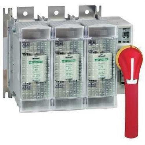 Schneider Electric - Maneta exterior frontal 630-800A IP65 roja