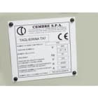 CEMBRE - Placa cuadro MG-VRT-RH 48411 50x100mm amarillo