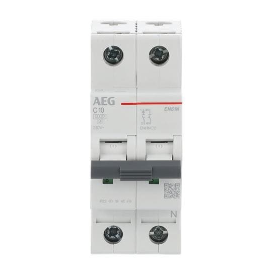 AEG BAJA TENSIÓN - INT. MAG. EN60 1P+N 10A C