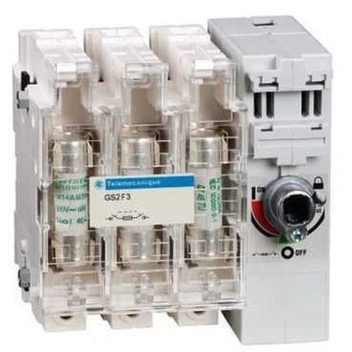 Schneider Electric - Interruptor seccionable fusible 3x50A 14x51mm