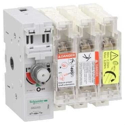 Schneider Electric - Interruptor seccionable fusible 3x100A 22x58mm