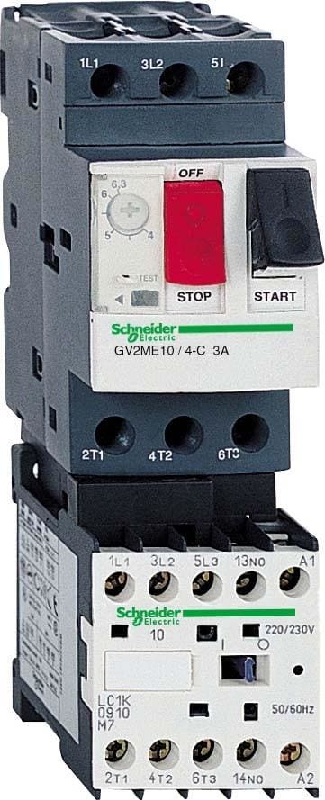 Schneider Electric - Arrancador directo 1,6-2,5A 24V BC-AR antiparásito S1