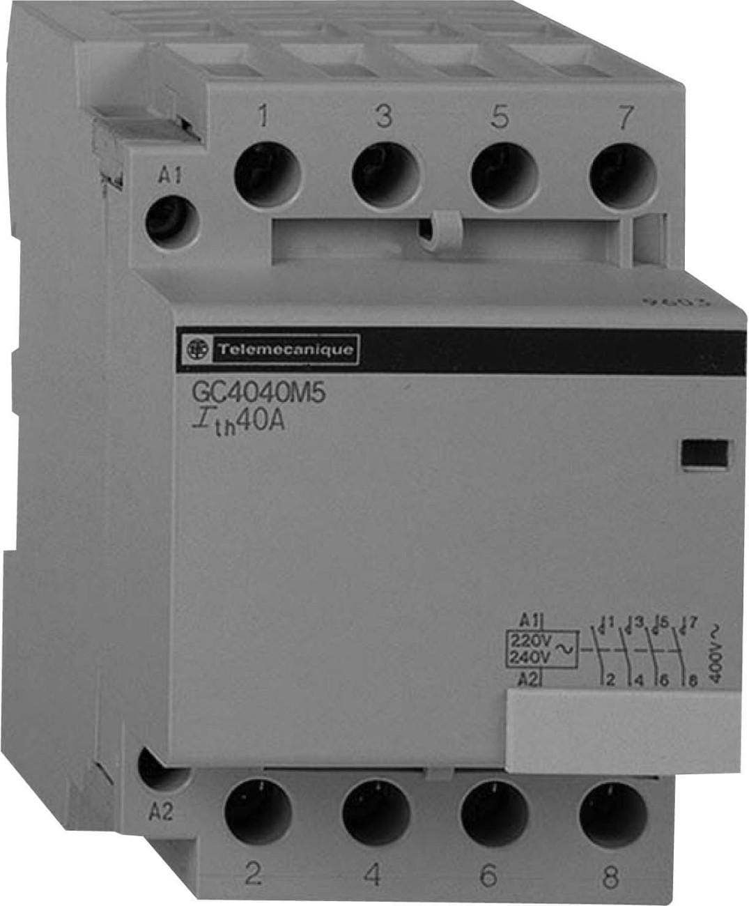 Schneider Electric - Contactor modular 63A 4 NC 220/240V 50Hz
