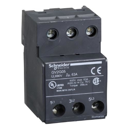 Schneider Electric - Borne alimentación GV2G05