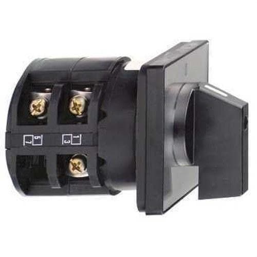 Schneider Electric - Conmutador de levas 2P 60° 50A montaje con tornillos
