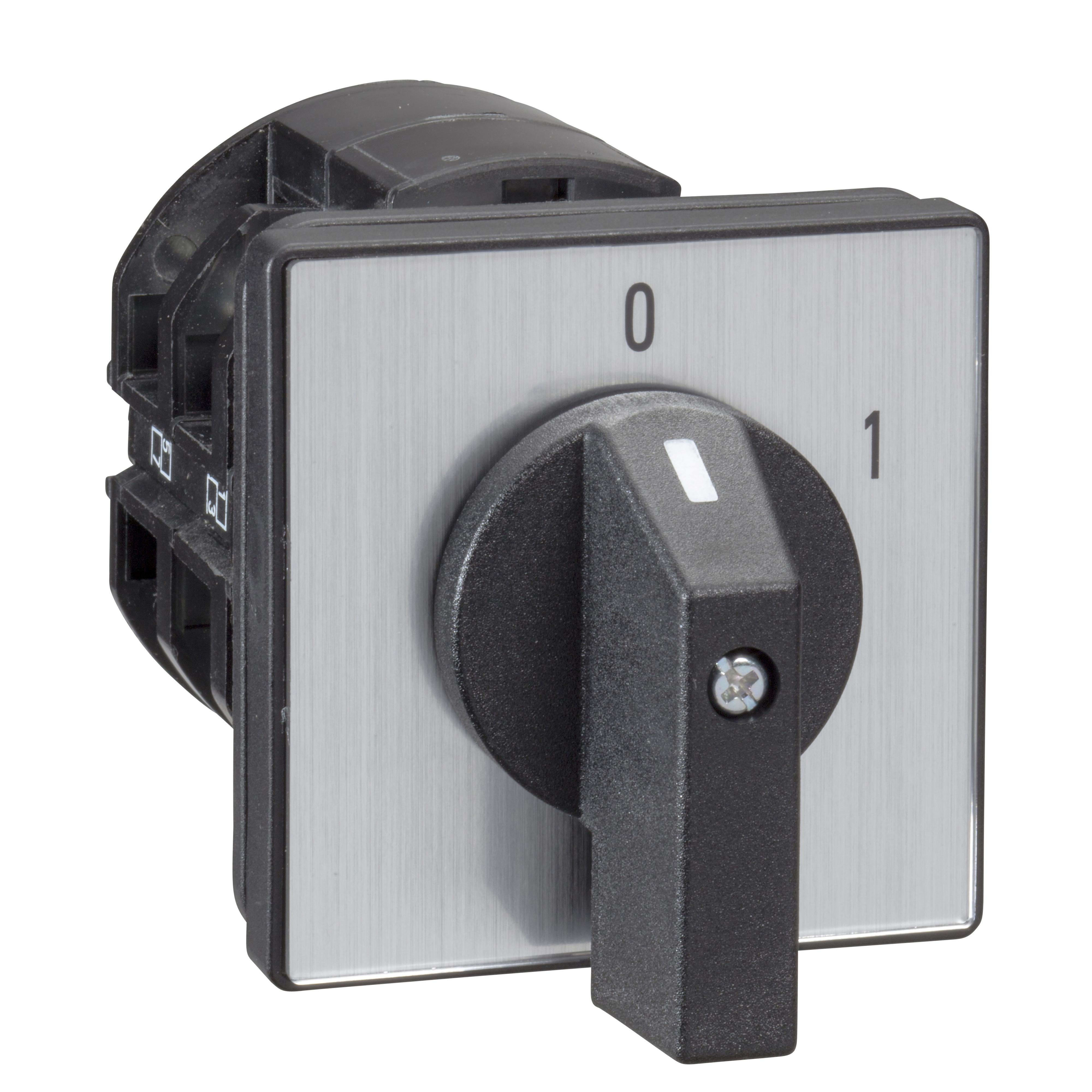 Schneider Electric - Conmutador de levas 3P 60° 63A montaje con tornillos