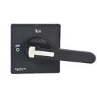 Schneider Electric - Mando giratorio frontal maneta negra 90x90mm con 1 a 3 candados