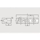 APOLO - PERFIL STRUT 41X41X2 LONG 3000MM, KLIMAPROOF, 1UN