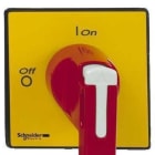 Schneider Electric - Dispositivo mando con 4 tornillos maneta roja enclavamiento