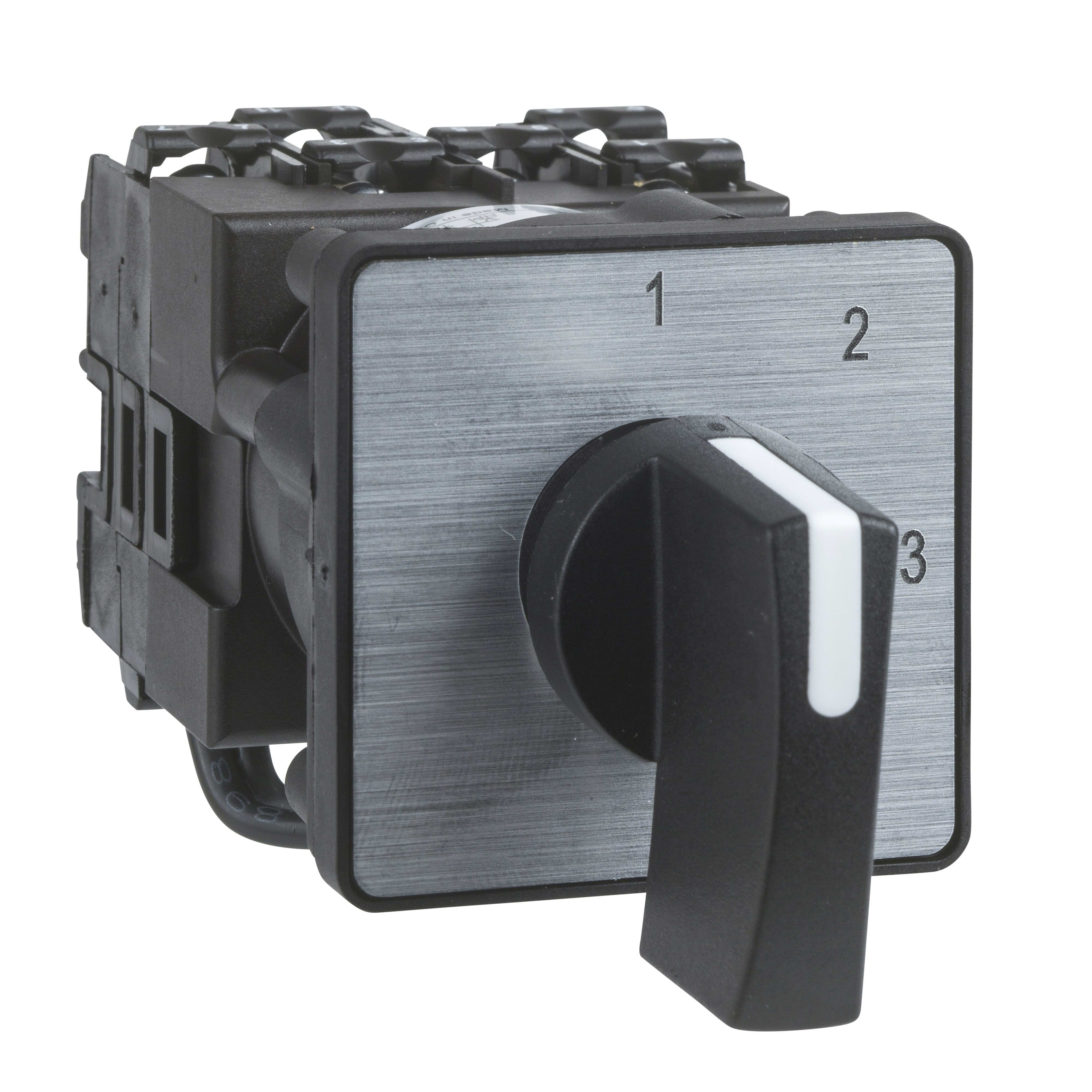 Schneider Electric - Conmutador de levas 2P 90° 12A montaje con tornillos