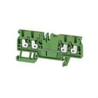 WEIDMULLER - Borne paso A4C 2.5 GN