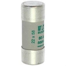 EATON - CYLINDRICAL FUSE 22 X 58 80A AM 500V AC