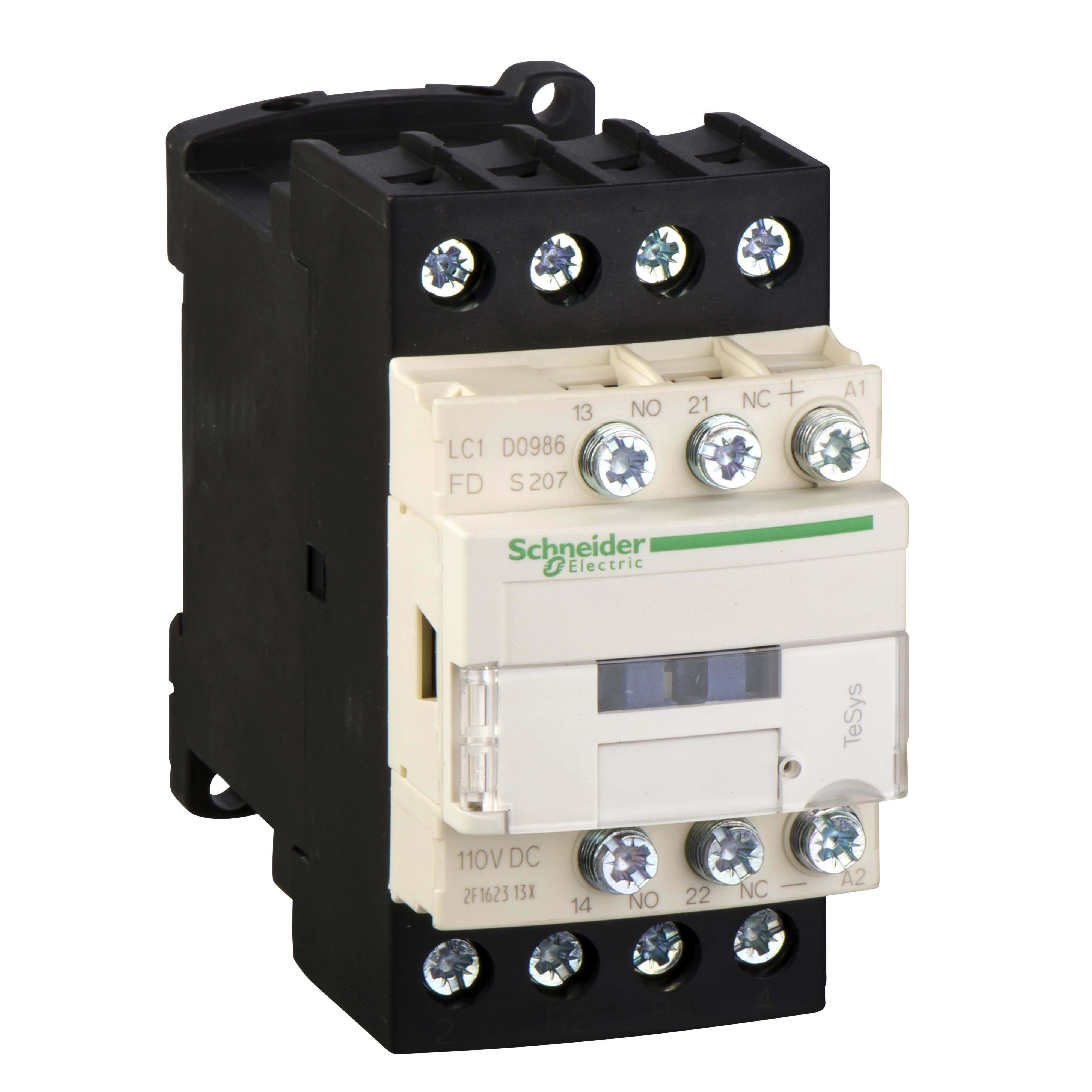Schneider Electric - Contactor TeSys LC1D 4P 2 NA+2 NC CA