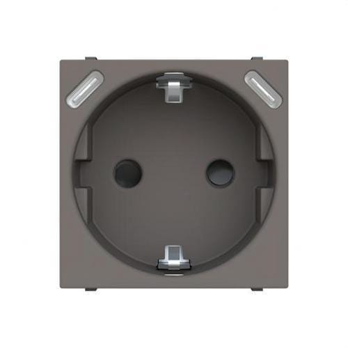 NIESSEN - BASE ENCHUFE SCHUKO + USB-C+C - 2M - AN