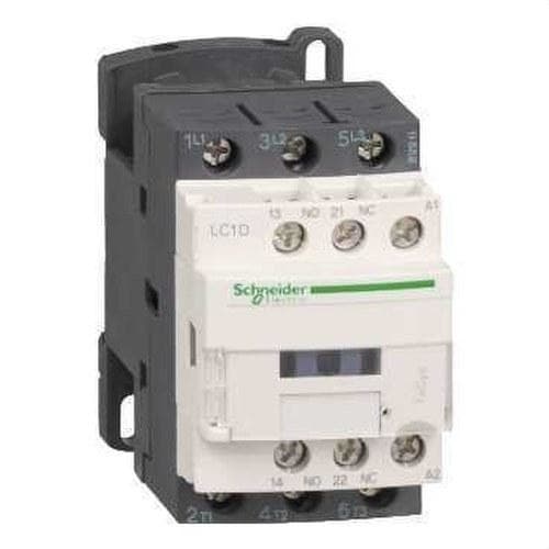 Schneider Electric - Contactor 9A 1 NA/1 NC 12V CC-AR antiparásito