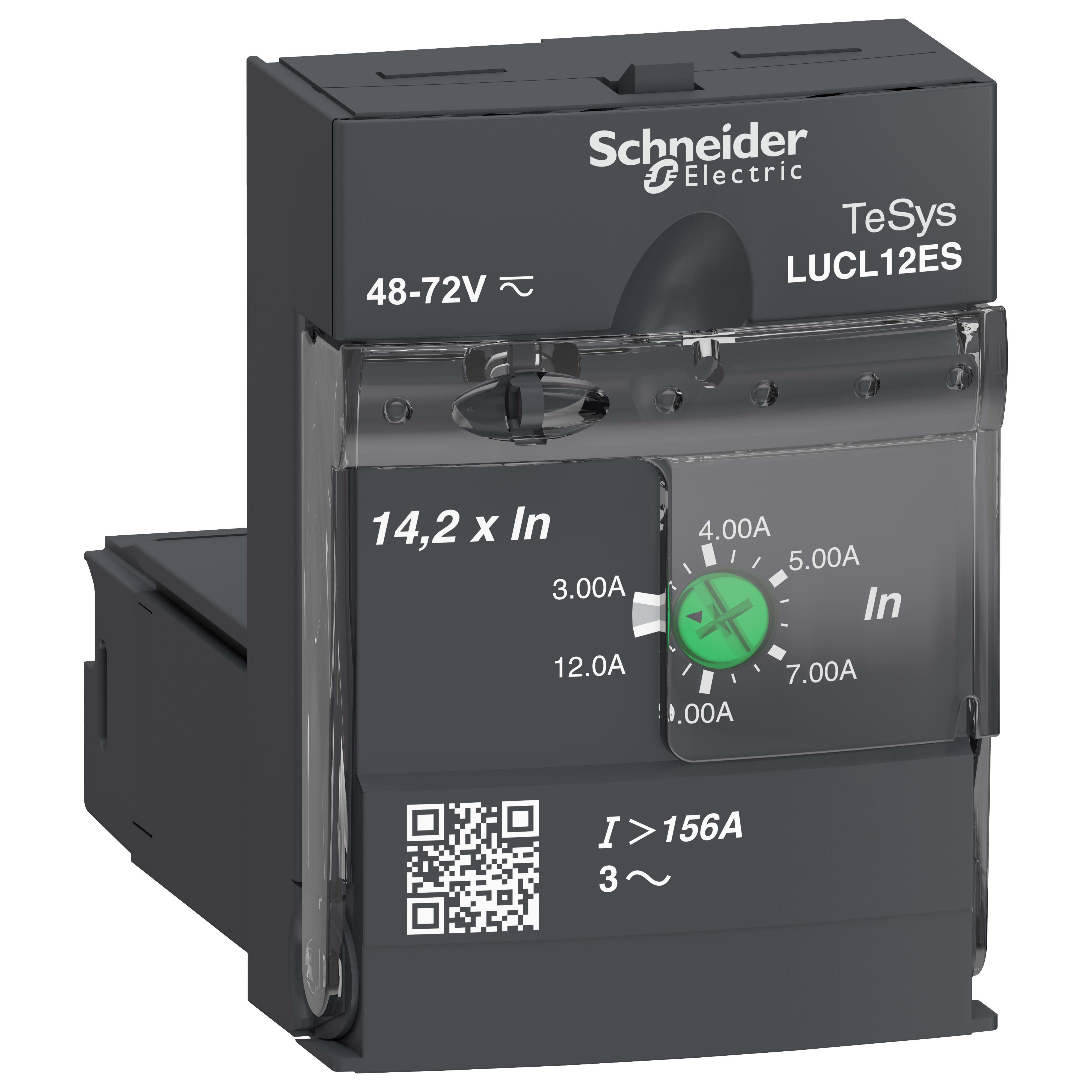 Schneider Electric - Unidad de control magnética 5,5Kw clase 10 trifásico 48-72V
