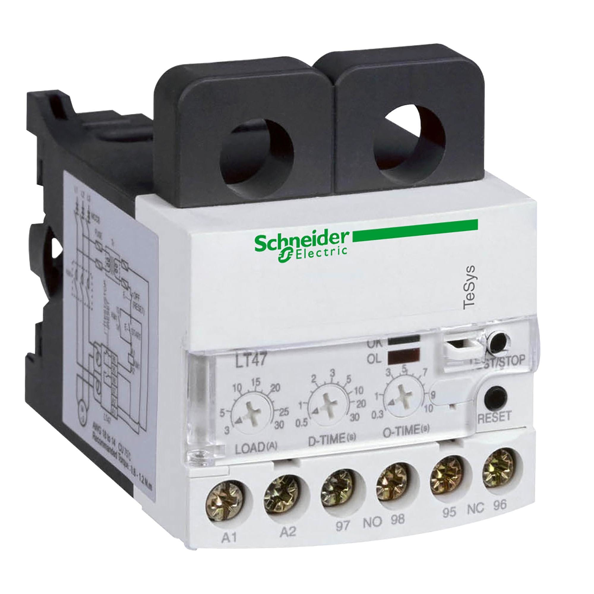 Schneider Electric - Relé sobrecarga 0,5-6A 110V AC manual