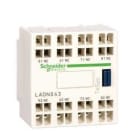 Schneider Electric - Bloque contacto auxiliar 3 NA/1 NC frontal resorte