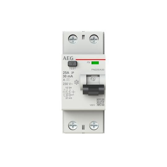AEG BAJA TENSIÓN - INT. DIF. FN 2P 25A 30MA A