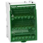 Schneider Electric - Repartidor modular 4P 100A con 28 conexiones