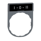 Schneider Electric - Porta etiqueta 30x40mm con etiqueta  i-o-ii