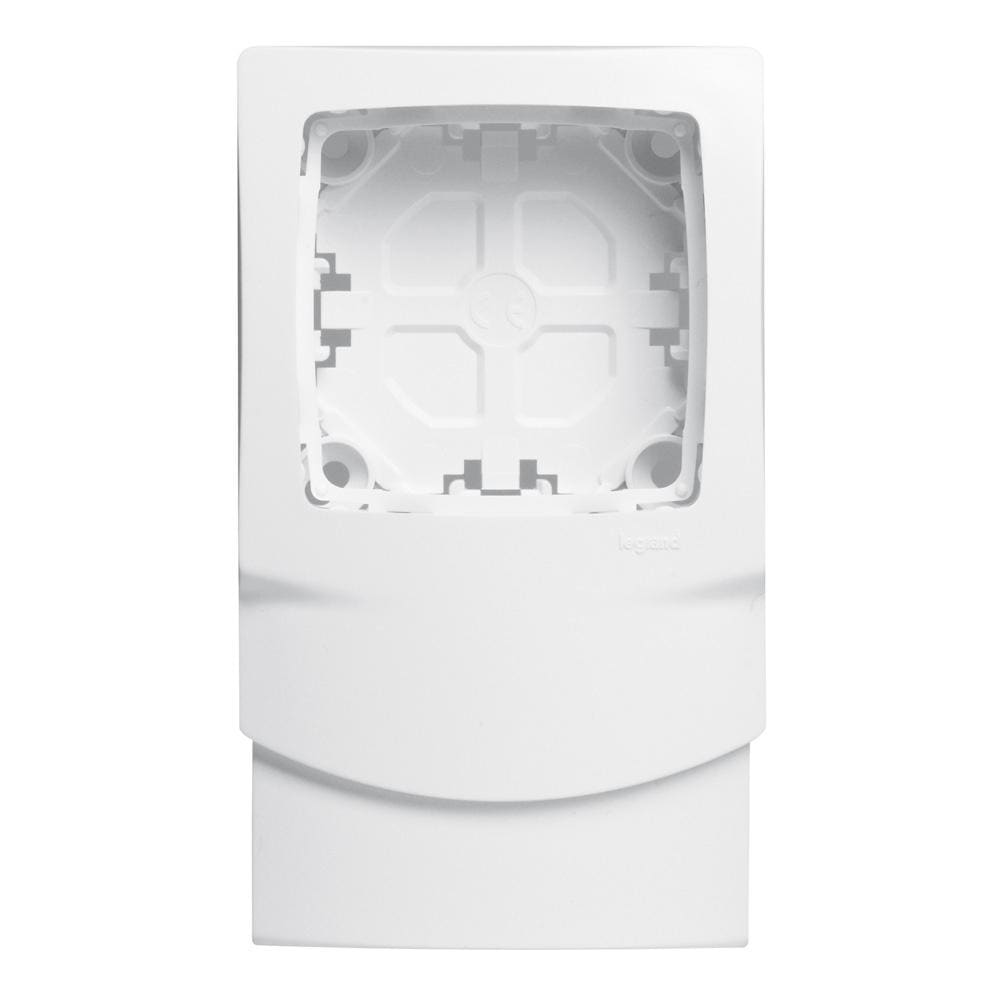 LEGRAND - Placa de superficie para mecanismo OTEO - 1 elemento para DLPlus H12,5 - Blanco