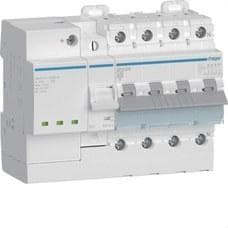 HAGER - PROTECCIÓN COMBINADA P+T 4P 32A C