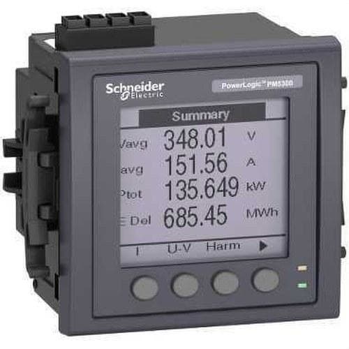 Schneider Electric - Central medida PM5320 CL0.5 2-IO ETHER