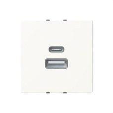 NIESSEN - CARGADOR USB-A+C 15W - 2M - BL