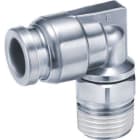 SMC - KQG2L12-03S  RACOR INOX. CODO ORIENTABLE Ø12 RC 3/8