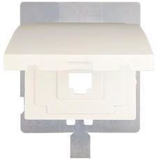 BJC - IRIS, TAPA ARTICULADA PARA RJ45 IP44, BLANCO