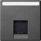 Schneider Electric - Tapa RJ45 simple ELEGANCE/AQUADESIGN antracita