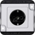 Schneider Electric - Base schuko 16A 230V antivandálico aluminio