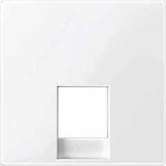 Schneider Electric - Tapa toma teléfono ELEGANCE blanco activo