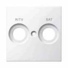 Schneider Electric - Tapa R/TV-SAT ELEGANCE/AQUADESIGN blanco