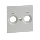 Schneider Electric - Tapa TV/FM ELEGANCE/AQUADESIGN blanco