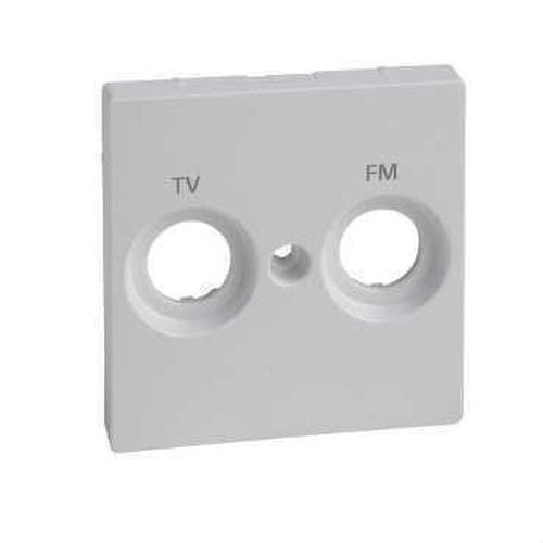 Schneider Electric - Tapa TV/FM ELEGANCE blanco activo