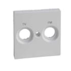 Schneider Electric - Tapa TV/FM ELEGANCE blanco activo
