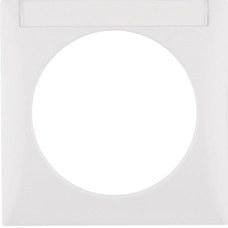 HAGER - MARCO 1EC/PORTAET. INTEGRO BL.POLAR