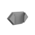 JISO - PRO Huesca - Tapa lateral sin orificio - N/A - Color Aluminio