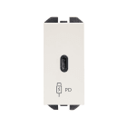 SIMON - Cargador USB C 20W Power Delivery blanco mate Simon 270