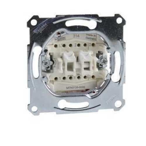 Schneider Electric - Doble conmutador 10A 250V de la gama ELEGANCE con función bidireccional doble