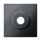 Schneider Electric - Tapa interruptor llave 2 posiciones antracita