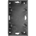 Schneider Electric - Caja superficie con 2 elementos ELEGANCE antracita