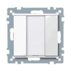 Schneider Electric - Pulsador ELEGANCE PLUS 1 elemento blanco