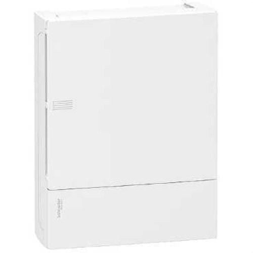 Schneider Electric - Cofre mini PRAGMA superficie 24 módulos puerta plena