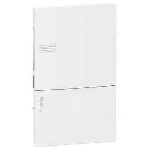 Schneider Electric - Cofre mini PRAGMA empotrable 4 módulos puerta plena