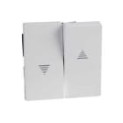 Schneider Electric - Tecla persiana ELEGANCE blanco activo