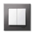 Schneider Electric - Tecla doble ELEGANCE blanco
