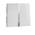 Schneider Electric - Tecla doble ELEGANCE blanco activo